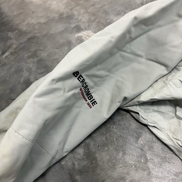 Abercrombie & Fitch A/92 Men's Full Zip Waterproof Jacket Size XL utility - Picture 9 of 9